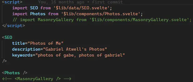 how a svelte file looks like